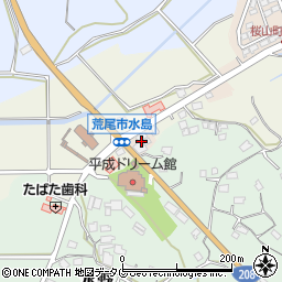 熊本県荒尾市桜山町周辺の地図