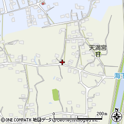 熊本県荒尾市蔵満1148周辺の地図