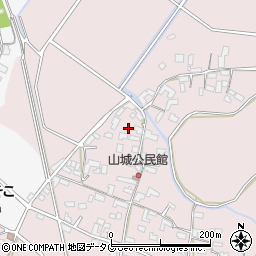 熊本県熊本市北区植木町田底906周辺の地図