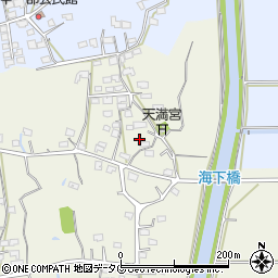 熊本県荒尾市蔵満1160周辺の地図