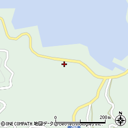 愛媛県南宇和郡愛南町中浦471周辺の地図