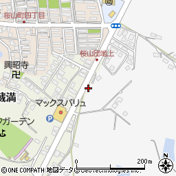 熊本県荒尾市蔵満2093-40周辺の地図
