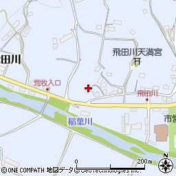 大分県竹田市飛田川2486周辺の地図