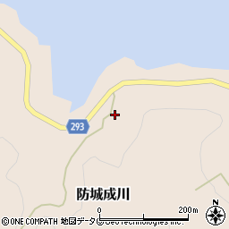 愛媛県南宇和郡愛南町防城成川190周辺の地図