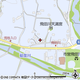 大分県竹田市飛田川2463周辺の地図