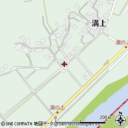 熊本県玉名市溝上354周辺の地図