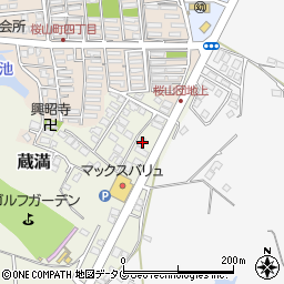 熊本県荒尾市蔵満2093-157周辺の地図