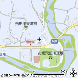 大分県竹田市飛田川2296周辺の地図