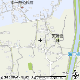 熊本県荒尾市蔵満1154周辺の地図
