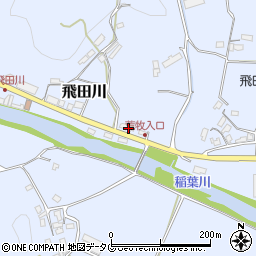 大分県竹田市飛田川2503周辺の地図