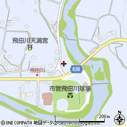 大分県竹田市飛田川2241周辺の地図
