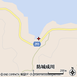 愛媛県南宇和郡愛南町防城成川219周辺の地図