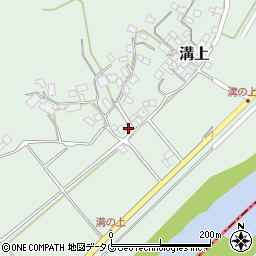 熊本県玉名市溝上353周辺の地図