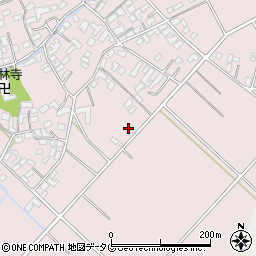 熊本県菊池市上赤星835周辺の地図