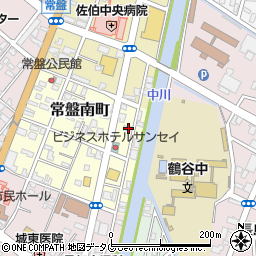 大分県佐伯市常盤南町9-21周辺の地図