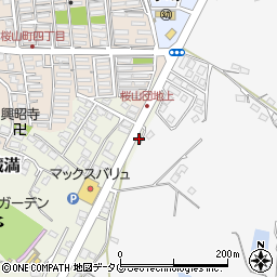 熊本県荒尾市蔵満2093-42周辺の地図