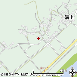 熊本県玉名市溝上527周辺の地図
