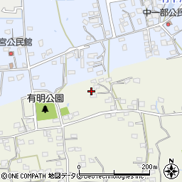 熊本県荒尾市蔵満1061周辺の地図