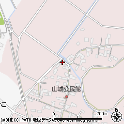 熊本県熊本市北区植木町田底908周辺の地図