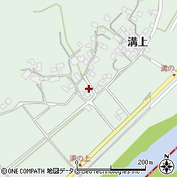 熊本県玉名市溝上353-2周辺の地図