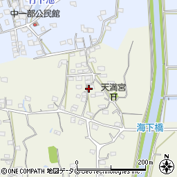 熊本県荒尾市蔵満1164周辺の地図