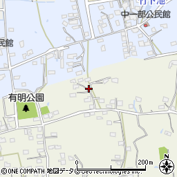 熊本県荒尾市蔵満1071周辺の地図