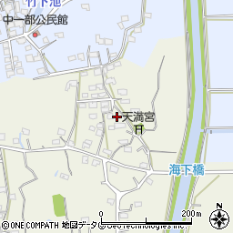 熊本県荒尾市蔵満1161周辺の地図
