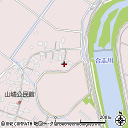 熊本県熊本市北区植木町田底1432周辺の地図