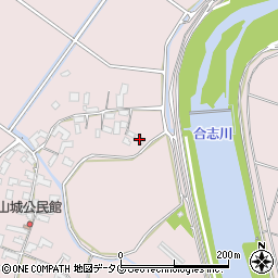 熊本県熊本市北区植木町田底1433周辺の地図