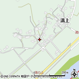 熊本県玉名市溝上333周辺の地図