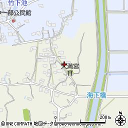 熊本県荒尾市蔵満1218周辺の地図