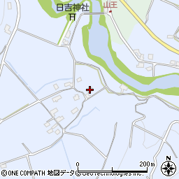 大分県竹田市飛田川971周辺の地図