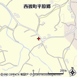 長崎県西海市西彼町平原郷605-1周辺の地図
