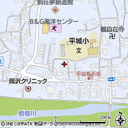 愛媛県南宇和郡愛南町御荘平城2293周辺の地図