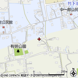 熊本県荒尾市蔵満1060周辺の地図