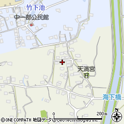 熊本県荒尾市蔵満1176周辺の地図