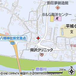 愛媛県南宇和郡愛南町御荘平城1551周辺の地図