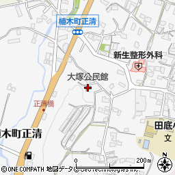 大塚公民館周辺の地図