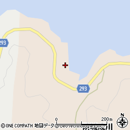 愛媛県南宇和郡愛南町防城成川424周辺の地図