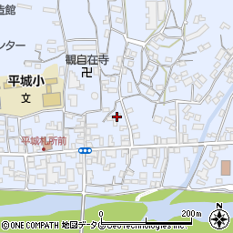 愛媛県南宇和郡愛南町御荘平城2206周辺の地図