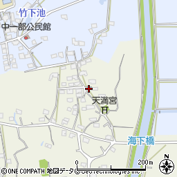 熊本県荒尾市蔵満1213周辺の地図