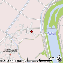 熊本県熊本市北区植木町田底1428周辺の地図