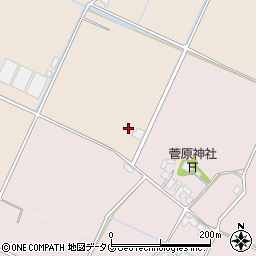 熊本県菊池市上西寺217周辺の地図