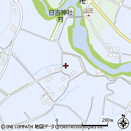 大分県竹田市飛田川966周辺の地図