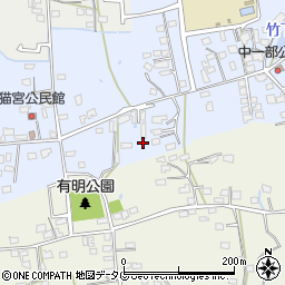 熊本県荒尾市一部415周辺の地図