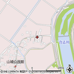 熊本県熊本市北区植木町田底1424周辺の地図