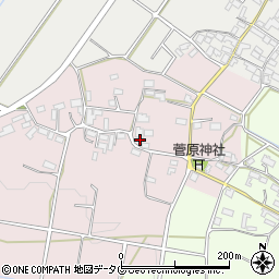 熊本県菊池市七城町小野崎167周辺の地図