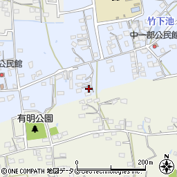 熊本県荒尾市一部417周辺の地図