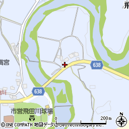 大分県竹田市飛田川1440周辺の地図