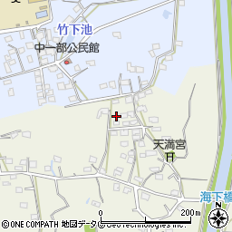 熊本県荒尾市蔵満1182周辺の地図